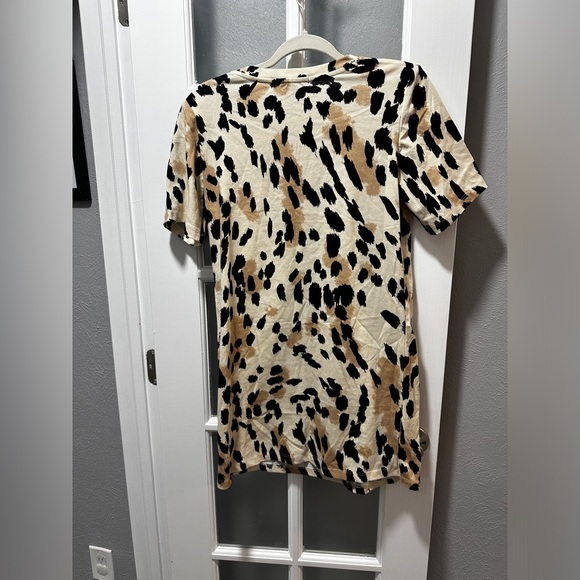 NWT Sanctuary Replay Cotton Printed T-Shirt Dress - Picture 4 of 9